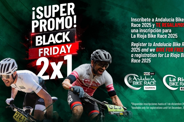 ¡Black Friday has arrived at Andalucía Bike Race 2025!